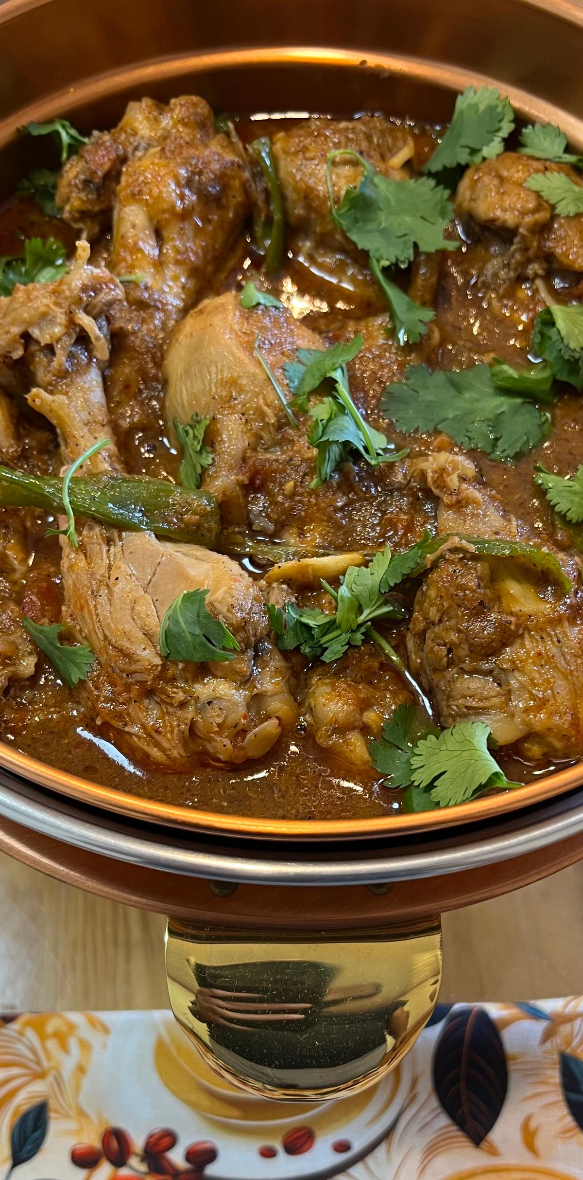 Flavorful rice specialty and curry creation