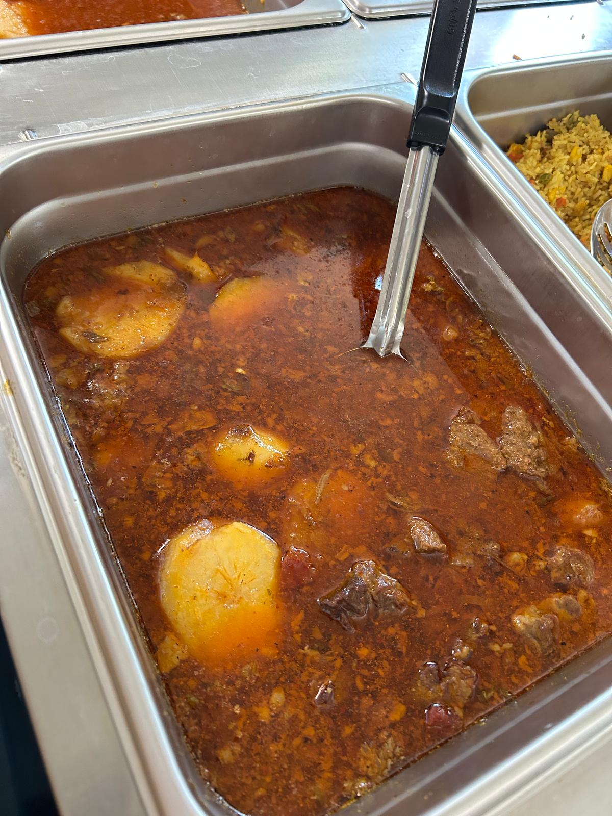 Aromatic biryani prepared with authentic spices