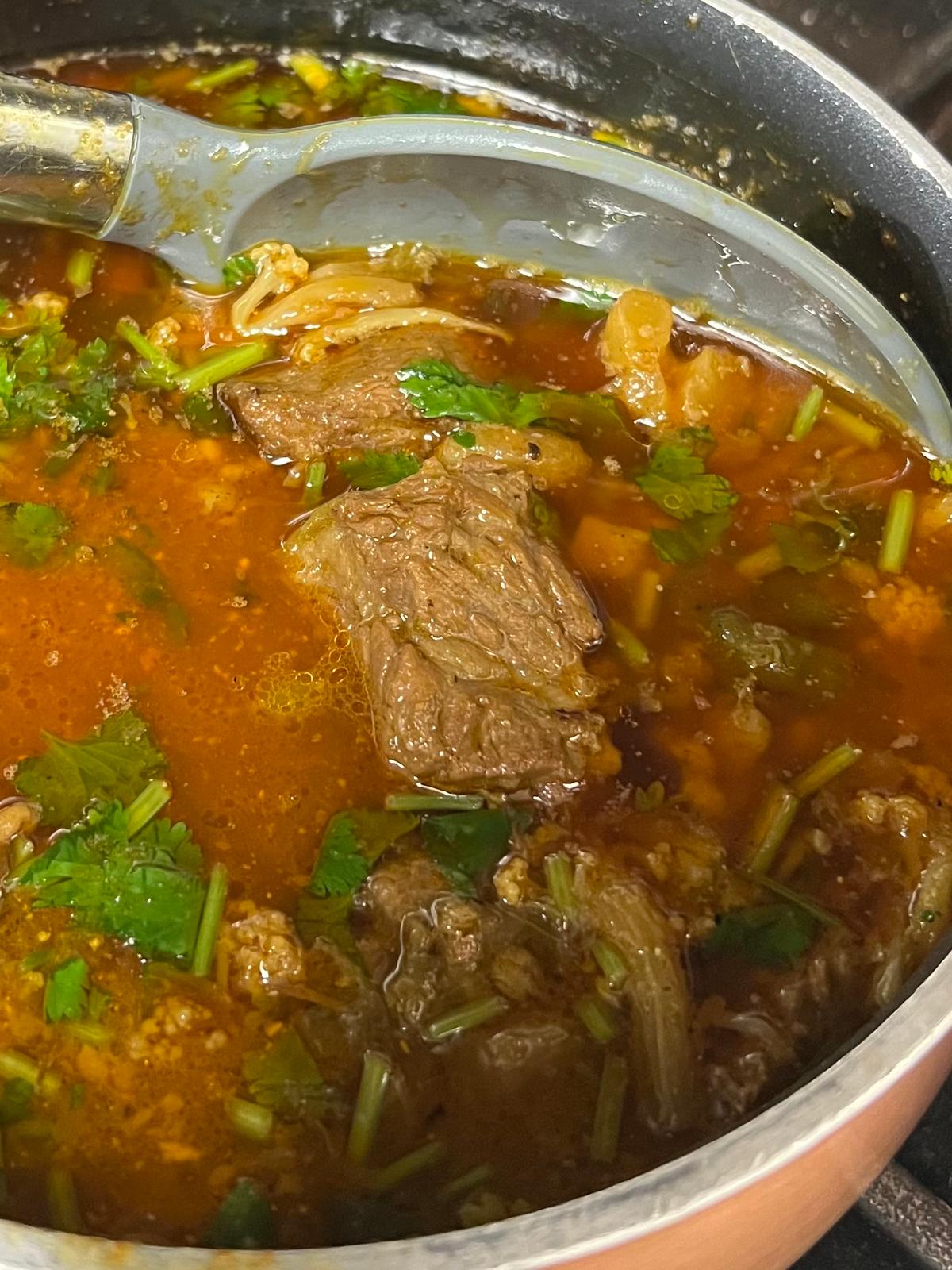 Freshly cooked Indian cuisine with rich herbs and spices